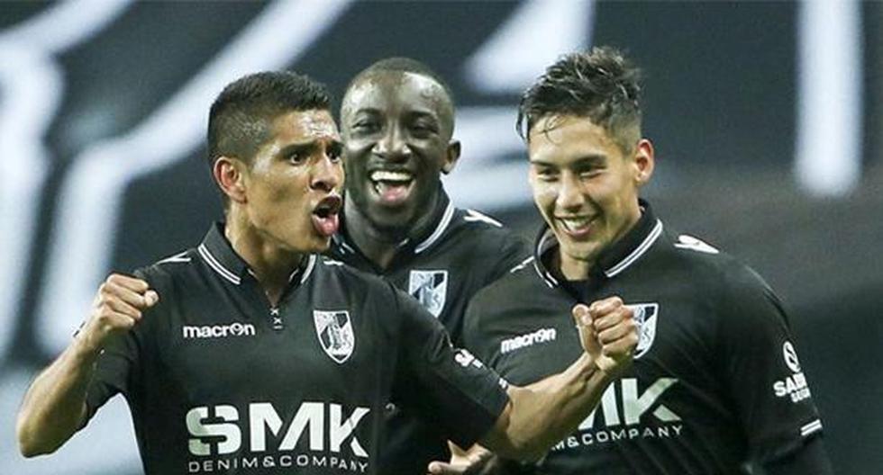 Paolo Hurtado ha cumplido una de sus mejores temporadas en Europa con el Vitoria Guimaraes, lo que le valió regresar a la convocatoria de la Selección Peruana. (Foto: Vitoria Guimaraes)