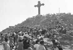 Cerro San Cristóbal: así se peregrinaba en la década de 1960