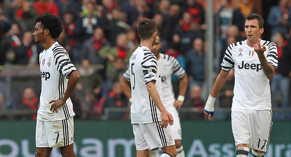 Juventus no pudo con el Genoa y cede espacio en la punta de la Serie A de Italia. (Foto: Getty Images)