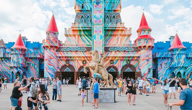 Beto Carrero World, en Brasil, es el parque temático más destacado de Latinoamérica. (Foto: Shutterstock)