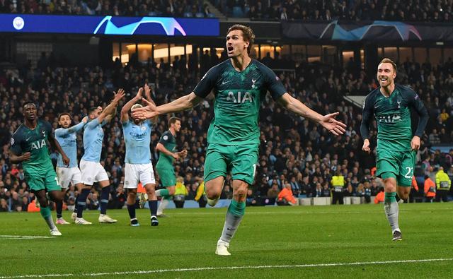 Manchester City vs. Tottenham: mira las mejores imágenes del partido de Champions League. (Foto: AFP)