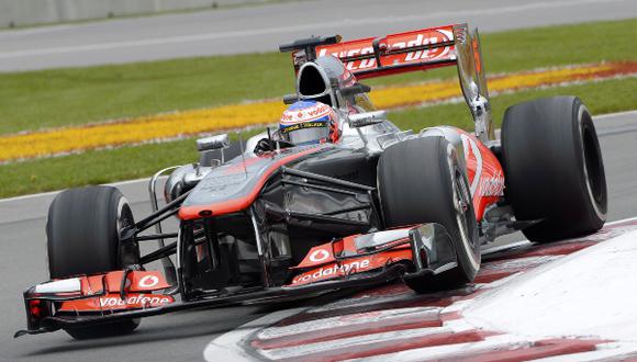 MOTORSPORT - F1 2013 - GRAND PRIX OF CANADA - MONTREAL (CAN) - 07 TO 09/06/2013 - PHOTO ERIC VARGIOLU / DPPI 
BUTTON JENSON (GBR) - MCLAREN MERCEDES MP4-28 - ACTION