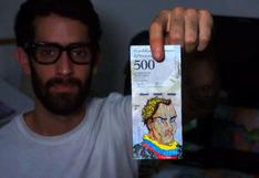 Venezuela: billetes devaluados se convierten en obras de arte
