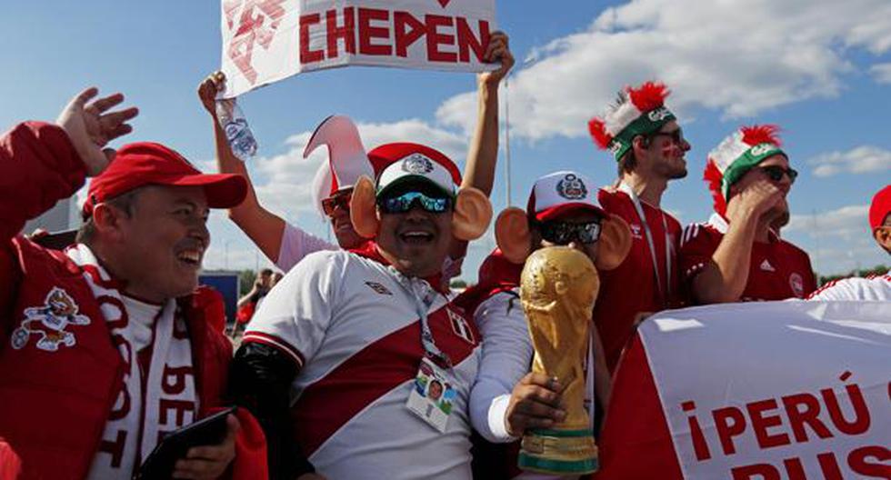 Miles de hinchas llegan a Mordovia Arena para el Perú vs Dinamarca | Foto: EFE