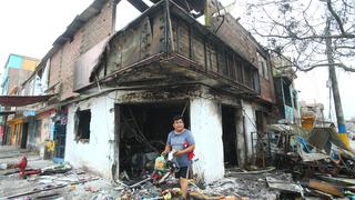 Tragedia en Villa El Salvador: declaran en situación de emergencia zona afectada por incendio