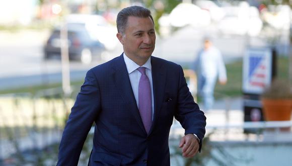 Ex primer ministro macedonio Nikola Gruevski huyó de Hungría a bordo de coche diplomático (Foto: Reuters)