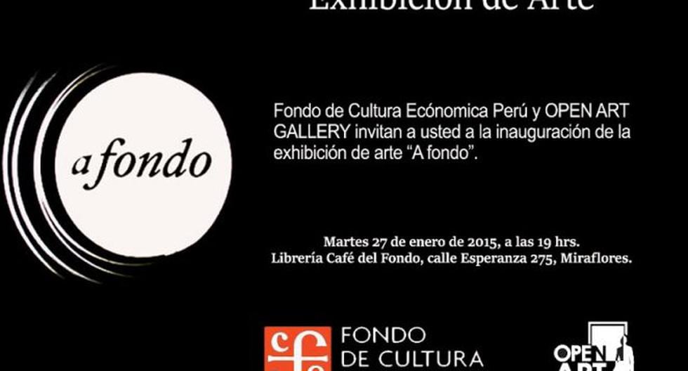 \'A Fondo\' se presentará en el Fondo de Cultura Económica Perú. (Foto: Difusión)