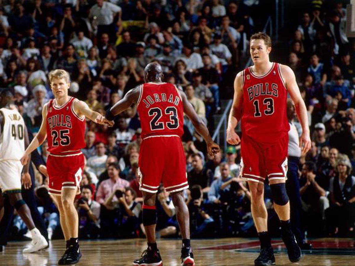 Conjunto de chándal rojo de los Chicago Bulls de la NBA de Nike Basketball