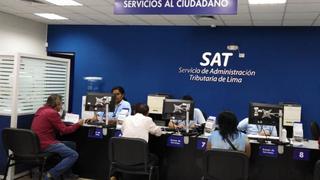 SAT Lima ofrece descuentos para contribuyentes de entre 45% y 95% hasta el 18 de agosto