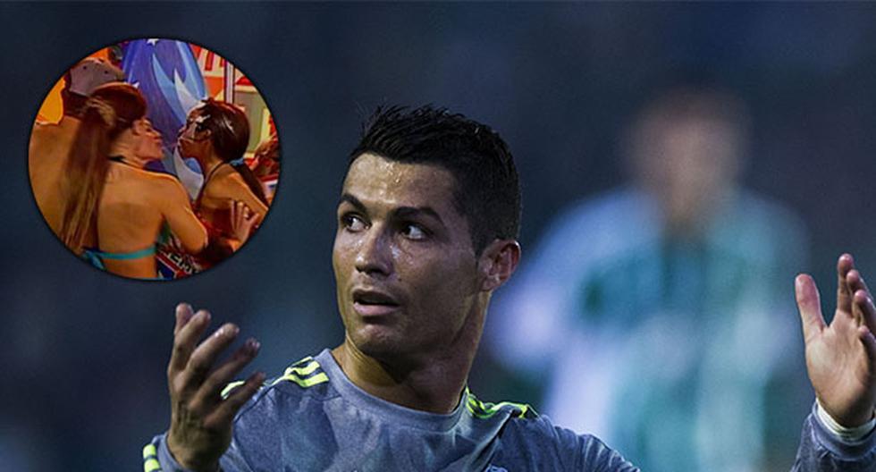 Un terrible escupitajo recibió Cristiano Ronaldo por parte de un hincha del Real Betis. (Foto: Getty Images)