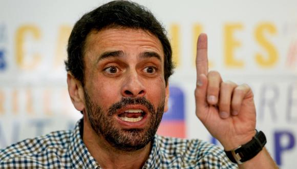 Henrique Capriles: "Este gobierno nos ha robado todo"