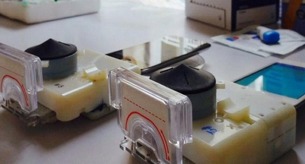 Gadget permite obtener prueba de VIH en 15 minutos. (Foto: unocero.com)