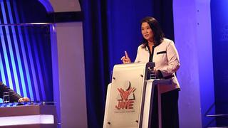 Debate: Keiko recordó a PPK apoyo que le dio en el 2011 [VIDEO]