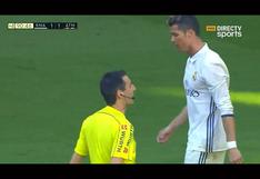 Cristiano Ronaldo insultó al ártbitro: ¿lo castigarán como a Lionel Messi?