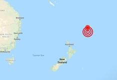 Alerta de tsunami en Nueva Zelanda tras terremoto de magnitud 7,4