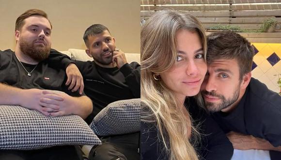 Ibai y el ‘Kun’ Agüero exponen detalles de la relación entre Gerard Piqué y Clara Chía. (Foto: Instagram)