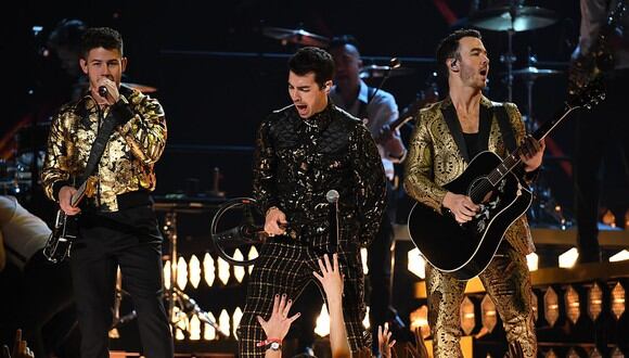 Los Jonas Brothers regresaron el año pasado como banda tras estar separados desde el 2013 (Foto: AFP)