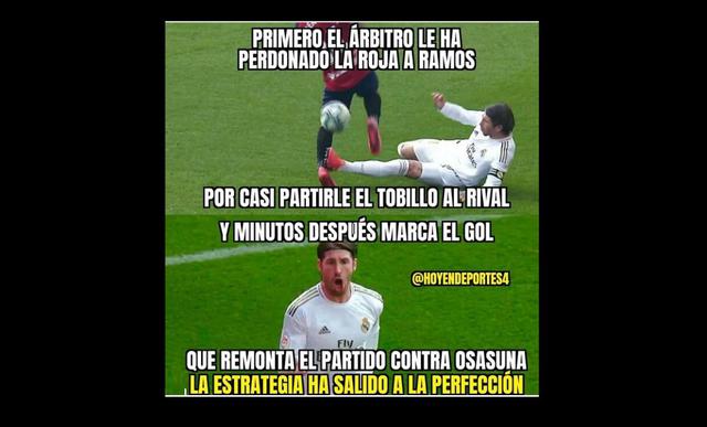 Los mejores memes de la victoria de Real Madrid ante Osasuna por LaLiga.