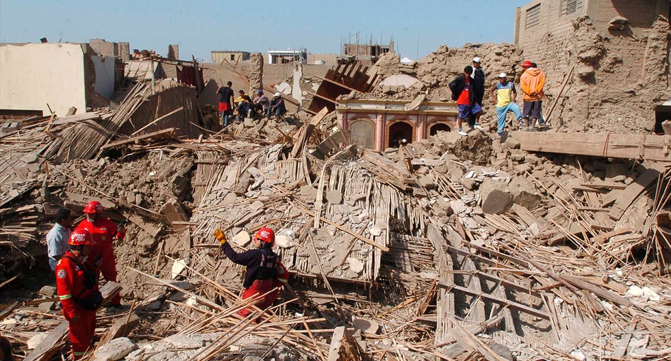 El devastador terremoto de 2007 en Pisco Retro | NOTICIAS ...
