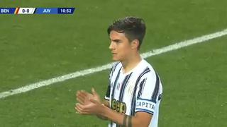 Juventus vs. Benevento: minuto 10 del partido con aplausos para homenajear a Diego Maradona | VIDEO