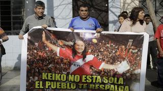 Keiko Fujimori: simpatizantes protestaron contra su detención [FOTOS]