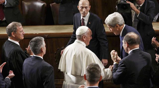 La histórica visita del Papa al Congreso de Estados Unidos - 3