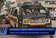 VES: hombre muere arrollado por chofer con ocho papeletas