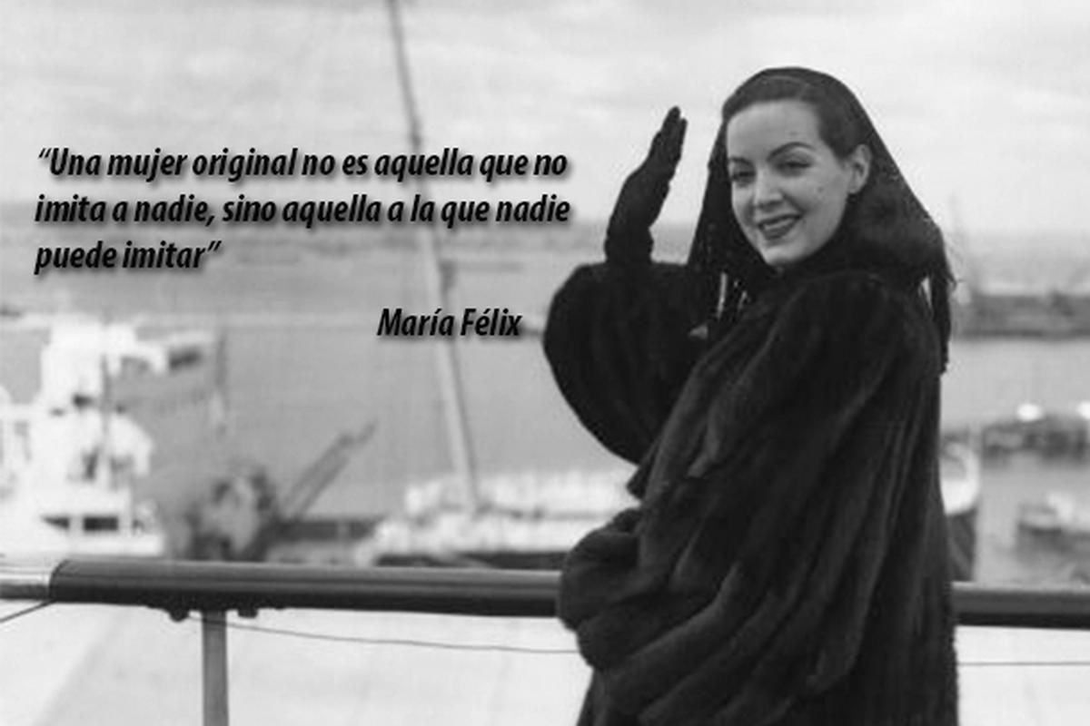10 frases de María Félix que las mujeres deben recordar siempre | MUJERES |  