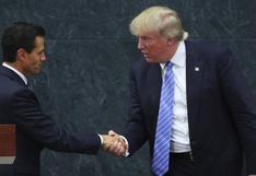 Donald Trump a Peña Nieto: ''No puedes decir que México no pagará el muro''
