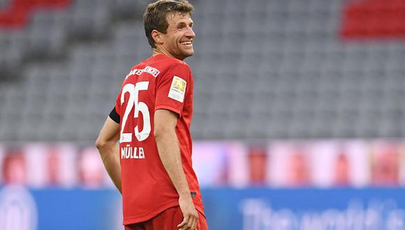 Thomas Muller es uno de los jugadores más experimentados del actual plantel del Bayern Múnich.