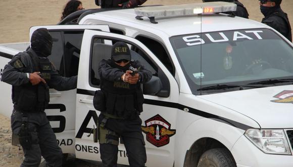Agentes de la Subunidad de Acciones Tácticas de la PNP también reforzarán la seguridad en Trujillo durante la visita del Papa Francisco.