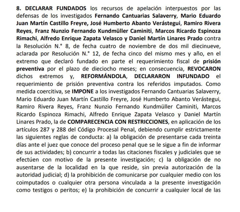 Resolución judicial sobre el caso Odebrecht y los arbitrajes