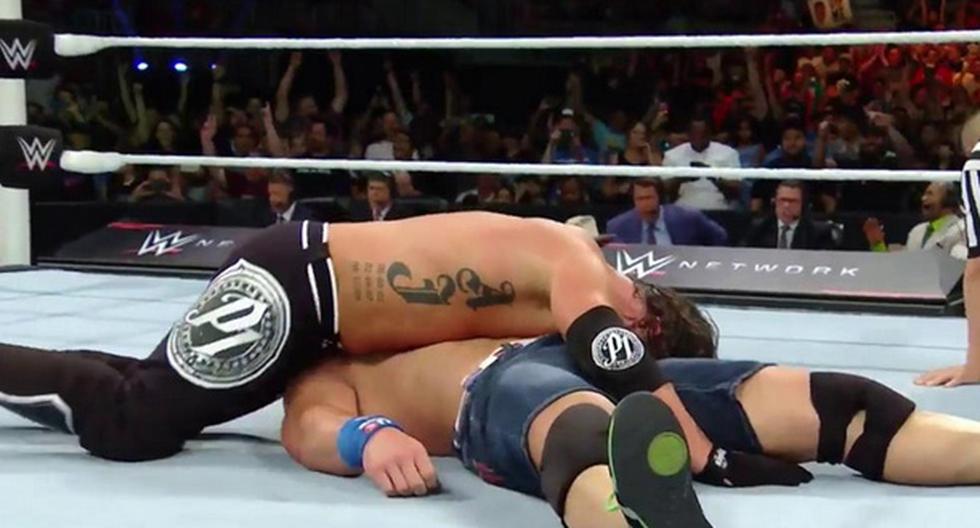 Todo parece indicar que el feudo entre AJ Styles y John Cena tiene para rato. (Foto: WWE)