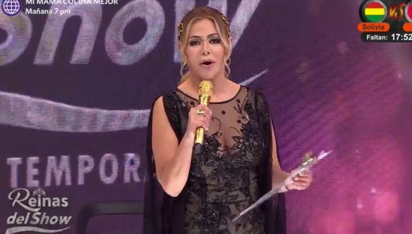 Gisela Valcárcel volvió a las pantallas de América Televisión tras la suspensión temporal de "Reinas del Show". (Foto:@giselavalcarcelperu)