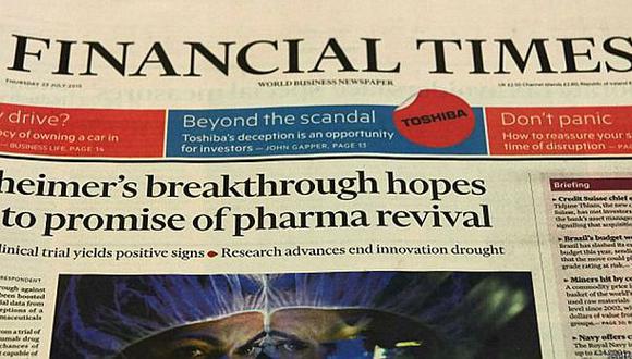 El diario Financial Times pasó a manos de un grupo japonés