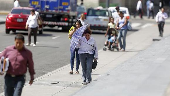 En Lima se registró una radiación ultravioleta muy alta