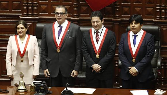 Pedro Olaechea fue elegido presidente del Congreso al obtener 76 votos frente a los 47 de Daniel Salaverry. (Foto: César Campos / GEC)