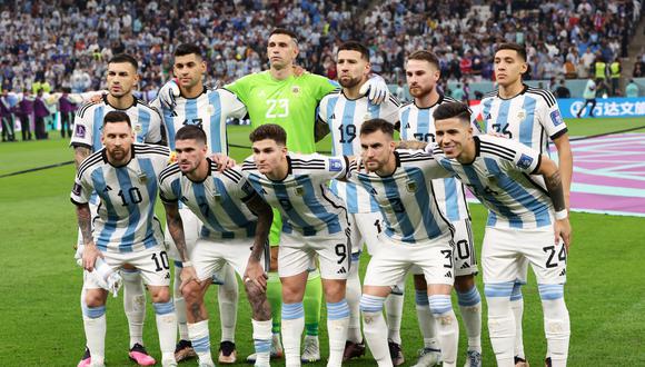 Argentina es la primera finalista en Qatar 2022. (Foto: AFP)