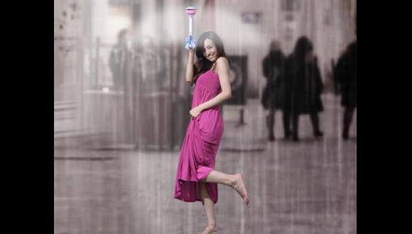 Air Umbrella, el paraguas invisible