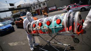 México marca récord en un día al registrar 4.883 contagios de coronavirus y 708 muertos 