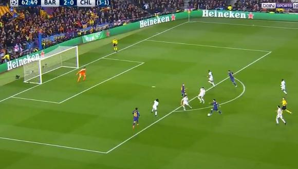 Barcelona vs. Chelsea: Lionel Messi marcó golazo tras pase de Suárez [VIDEO]