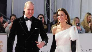 Kate Middleton y el príncipe William deslumbran en los premios BAFTA 2023