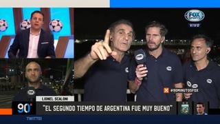 Argentina vs. Colombia: Óscar Ruggeri y la tensa discusión con panel de Fox Sports | VIDEO