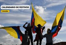 Calendario 2024 de Colombia con festivos y puentes