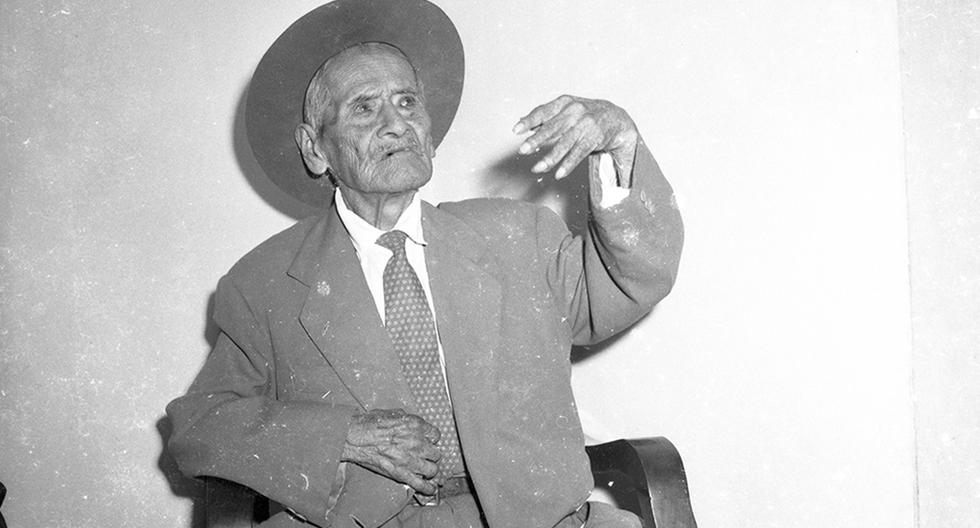 El 30 de abril de 1963, el diario decano entrevistó a Manuel Quevedo Gonza, sobreviviente de las batallas de San Juan y Miraflores (1881). (Foto: GEC Archivo Histórico)