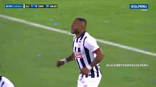 Wilmer Aguirre anotó el 1-0 de Alianza Lima ante Universidad San Martín | VIDEO