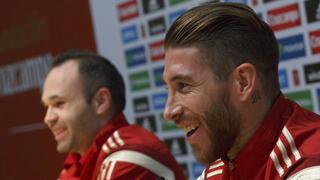 Sergio Ramos: "Iniesta es el novio que cualquier madre quiere"