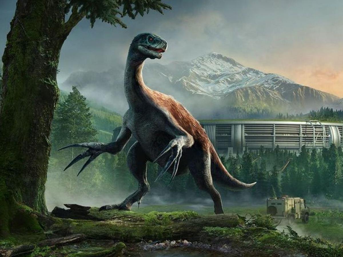urassic World Dominion: Therizinosaurus, el dinosaurio de las grandes  garras, Película nnda nnlt, FAMA