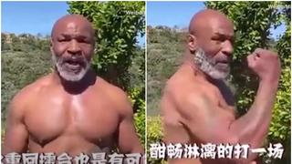 Mike Tyson presumió su impresionante estado físico a los 53 años | VIDEO