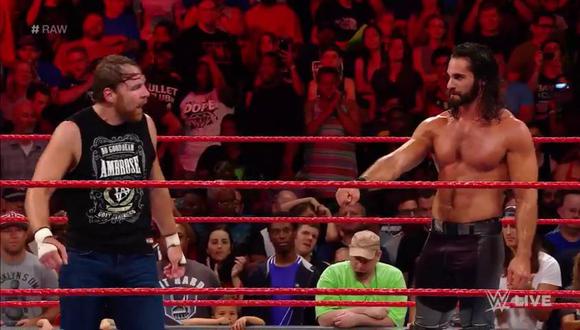 En el último WWE Raw Seth Rollins y Dean Ambrose hicieron pareja, venciendo a The Miz y sus secuaces. (Foto: Twitter)